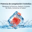 CHiQ FBM157L42 - Frigorífico Combi independiente 157L, 144 cm de alto, 47 cm de ancho, Compresor con 12 años de garantía, Tecnología Low Frost,39 dB, Puerta reversible, Diseño delgado en negro - 7