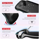 iVoler [Carica all'interno Custodia per PlayStation Portal con 2 Pellicole in Vetro Temperato, Borsa Sottile con Foro di Ricarica, Case Rigido da Viaggio per Remote Player - Nero - 6