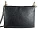 Michael Kors Trisha Leather Medium Triple Compartment Crossbody (Black) - 2