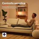 Trust WiFi E27 Lampadina Smart Dimmerabile, Compatibile con Alexa e Google Nest, Lampadina LED E27, Hub non Necessario, 2.4GHz Lampada WiFi, Luce LED Bianca, Luce Fredda e Calda - 2 Pezzi - 3
