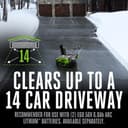 Ego SNT2130 - Soplador de Nieve de una Sola Etapa de 56 voltios y 21 Pulgadas con Peak Power™ y empuñaduras de Mango calentadas, batería y Cargador no incluidos - 4