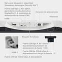 DELL 27 Plus USB-C Monitor - S2725QC, 4K UHD (3840x2160), 120Hz, IPS, 4ms, AMD FreeSync Premium, 99% sRGB, Ajuste de Altura, Altavoces Integrados, 2 USB-C, 2 HDMI, 2 USB, 3 Años de Garantía - 12