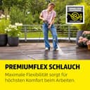 Kärcher Hochdruckreiniger K 5 Comfort Premium, Druck: 145 bar, Fördermenge: 500 l/h, Fläche: 40 m²/h, Gewicht: 18,2 kg, extra Flexibler Hochdruckschlauch, Schlauchtrommel, 4-in-1 Multi Jet - 7