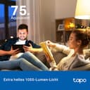 Tapo TP-Link L535E alexa lampe E27, Matter zertifiziert, Mehrfarbrige dimmbare smarte WLAN Glühbirne, Kompatibel mit Alexa, Siri oder Google Assistant, Energieüberwachung, Kein Hub notwendig - 3