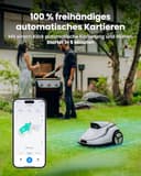 Terramow V1000 Cortacésped Robot, Tecnología Tri-AI Vision sin Cable/Sin Problemas de Señal RTK, Mapeo Automático, Máx. 1200㎡, Navegación por Visión, Evitación de Obstáculos con IA, Ideal para Cortar - 3