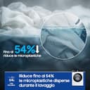 Samsung Lavatrice AI Control WW10FG6U34LK/U3, 10 Kg, AI Energy Mode, AI Ecobubble, Carica Frontale, Corpo: Bianco, Oblò e Display: Nero, 60l x 85h x 55p cm - 7