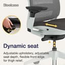 Steelcase Series 2 Ergonomic Office Chair With LiveBack Lumbar Support, 4D Armrests, Adjustable Headrest Nickel/Anthracite; Made in Europe - 7