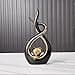 CESTATIVO Ceramic Statue, Modern Abstract Sculpture, Home Decoration, Table Decoration for Living Room, Bedroom, Dining Room, Office - 5