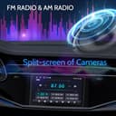 Haudio Autoradio 2 Din 7 Pollici Touchscreen HD, Apple CarPlay & Android Auto Wireless, Bluetooth, Controllo Volante | Universale(Nessuna telecamera per la retromarcia) - 5