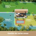 MOVA ViAX 250 Robot cortacésped, mapeo de 250㎡, mapeo con IA sin RTK, LiDAR de 360° + Visión Dual con IA, esquivación de obstáculos Inteligente, trayectorias en Forma de U - 7