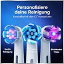 Oral-B iO Series 6 Elektrische Zahnbürste — Electric Toothbrush, Inkl. 3 Aufsteckbürsten und Reise-Etui — 5 Putzmodi für Zahnpflege, Zahnbürste Elektrisch, Designed by Braun, Grau - 16
