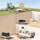 PalNests Lettiera per Gatti in Acciaio Inox, Sovradimensionato Lettiera per Gatti XXXL con Coperchio Ribaltabile a 105° e Paletta, 105L Lettiere in Metallo Rimovibile, Deodorante per Lettiere Gatto - 7