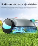 (2026 Upgrade) YARDCARE V100 Robot Cortacesped con Navegación por Visión, Detección de 150 Obstáculos, Robot Cortacésped Bateria hasta 150 m², con Cintamagnetica, Cuchillas de Repuesto - 4