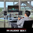 M-AUDIO BX4 - Casse attive Monitor da Studio per PC Amplificate 120 W 4,5" da Scrivania per gaming, produzione musicale, streaming e podcast (coppia) - 13