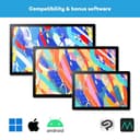 Wacom Cintiq 16 (2025 edition) drawing tablet – Compact 2.5K creative pen display with Pro Pen 3, anti-glare etched glass, foldable stand and USB-C - 5