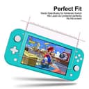 daydayup [4 Pack Screen Protector Tempered Glass for Nintendo Switch lite - Hestia Goods Transparent HD Clear Anti-Scratch Screen Protector for Nintendo Switch lite - 3
