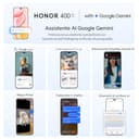 HONOR 400 Pro Smartphone 5G 12GB RAM 512GB ROM, Dual SIM NFC, AMOLED da 6.7 pollici display Eye Comfort con Snapdragon 8 Gen 3, 200MP Ultra-clear AI Camera,5300 mAh, Lunar Grey [Versione italiana] - 5