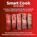 Ninja Foodi MAX Health Grill & Air Fryer 5.7L with Digital Cooking Probe, 6-in-1, Air Fry, Grill, Bake, Roast and more, Dishwasher Safe Parts, Large Grill Plate, Grey and Silver, AG551UK - 8