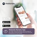 Motorola Nursery PIP1010 CON Baby Monitor-mit Kamera-Schwenken, Neigen, Zoomen und Nachtsicht-Wandhalterung-Motorola Nursery App-Raumtemperatur, Zwei-Wege-Kommunikation und Schlaflieder, Schwarz - 6