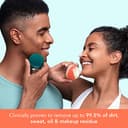 FOREO LUNA 4 go, spazzola per pulizia viso e massaggio viso rassodante, Favorisce l'assorbimento delle formule di skincare, Dispositivo da viaggio, Per tutti i tipi di pelle, Peach Perfect - 3