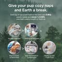 Bedsure Cama Lavable Perros Grandes - 106x76cm Sofá para Perro Extra Grueso y de Soporte con Funda Impermeable, Cama Antideslizante de Peluche Sherpa Suave, Gris Oscuro - 5