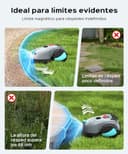 (2026 Upgrade) YARDCARE V100 Robot Cortacesped con Navegación por Visión, Detección de 150 Obstáculos, Robot Cortacésped Bateria hasta 150 m², con Cintamagnetica, Cuchillas de Repuesto - 7