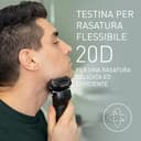 Panasonic Series 900 ES-LV9U 5-Lama Rasoio Elettrico Per Gli Uomini Con Pulizia Automatica, Sensore Di Barba Reattivo E Supporto Di Ricarica, Bagnato E Asciutto Rasoio Cordless - 6