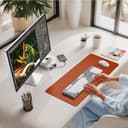 SATECHI Mac Mini M4 Hub & Soporte con Carcasa SSD NVMe, Dock en Aluminio con 2X Puertos USB-A 10 Gbps, 1x USB-A 480 Mbps, Lector SD y Ventilación Optimizada, para Mac Mini M4 y Pro - 8