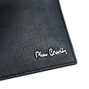 Pierre Cardin, Portafoglio Uomo Nero, Vera Pelle, Portamonete, Scatola Regalo (Nero RFID) - 7