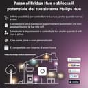 Philips Hue White and Color Ambiance Lampadina Smart 2 Pezzi, Attacco E27 Hue Bridge, Centro di Controllo del Sistema Hue - 8