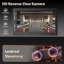 Haudio 2 DIN Autoradio mit Bildschirm, 7 Zoll Wireless CarPlay Apple Android Auto, DAB+ Radio Bluetooth Car Play Touch Display mit Navi GPS, WiFi, Rückfahrkamera, FM/AM/DSP - 6