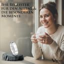 Vinani Ring aus 925 Sterling Silber - Schmaler Damenring klassisch schlicht mattiert als Partnerring für Frauen, nickelfrei & antiallergisch, Designed in Deutschland, RCL58 - 3