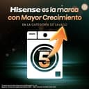Hisense WF3S1045BW3 - Lavadora, Clase A, 10.5 kg, Auto Dosificación, Conectividad WiFi, Monitor de Consumo, Hygiene Guard, Función Vapor 99.9%, Lavado Rápido, PureJet, Blanco - 17