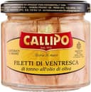 6x Callipo Filetti di Ventresca di Tonno all'olio di oliva,Ventresca-Thunfischfilets in Olivenöl,dem wertvollsten Teil des Thunfischs,Glas 200g + Italian Gourmet Polpa di Pomodoro 400g Dose - 3