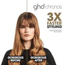 ghd Chronos Hair Straightener & Styler in White - Most Advanced Styler, 3X Faster Styling, More Shine, No Extreme Heat Damage - for All Hair Types - (UK Plug) - 2