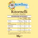 Mulino Bianco Biscotti Frollini Ritornelli con Cacao e Mandorle, Senza Olio di Palma, Colazione Ricca di Gusto, 700 g - 2