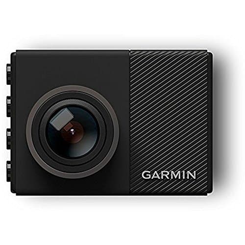 Garmin Dash Cam 65, 1080p 2.0" LCD Screen, Extremely Small GPS-enabled Dash Camera, Extra Wide 180-Degree Field of View, Voice Control, Loop Recording, G-Sensor and Driver Alerts, Includes Memory Card