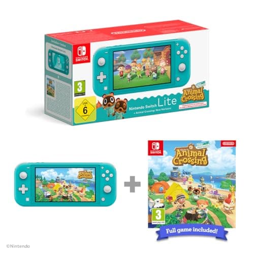 Nintendo Switch Lite (Turquoise) + Animal Crossing New Horizons
