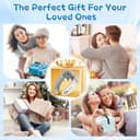 Electric Neck Massager with Heat, Neck Massager for Neck Pain Shoulder, 4 Head Cervical Spine Massage with 6 Mode & 9 Intensity Levels, USB Charging Nerve Massager for Women/Men/Mom/Dad Gifts - 7