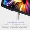 Dell U2724D UltraSharp 27" QHD (2560x1440) Monitor, 120Hz, IPS Black, 5ms, 98% DCI-P3, 2x USB-C, 2x DisplayPort, HDMI, 3x USB, 3 Años de Garantía, Plata - 7