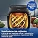Philips Airfryer Serie 3000: freidora de aire con ventana, tecnología RapidAir Plus, 16 modos, 90% menos grasa, fácil limpieza, pantalla táctil y ahorro energético (NA330/00) - 4
