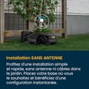 STIGA A 8 Robot Tosaerba Autonomo, AGS & GPS-RTK, 4 Zone, Fino a 800 m² – Navigazione Wireless Senza Fili, Controllo Tramite App STIGA.GO – Per Giardini Residenziali - 5