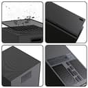 GAMSURFING Staubfilter für Xbox Serie X Konsole- 8 Silikon Staubstopfen und 4 PVC Meshs Set, Anti-Dust Vent Cover Staubdichtes Case X-Series X Zubehör - 2