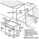 Bosch Elettrodomestici HRA514BR0 Serie | 4, Forno con vapore da incasso, 60 x 60 cm, Acciaio inox - 5