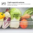 LG GTBV22PYNJ - Frigorífico Dos Puertas Total No Frost, 1,45m, Clasificación E, Inox antihuellas - 7