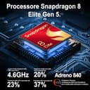 HONOR Magic8 Pro Smartphone 5G, Fotocamera 200MP AI Super Notte Teleobiettivo, Display 6,71 Pollici AMOLED Comfort Visivo, IP69K, Batteria 6270 mAh, 12+512 GB, Dual SIM Cellulare Sbloccato, NFC - 3