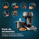 Cecotec Robot de Cocina Multifunción con Dispensador de Alimentos Mambo CooKing Total Gourmet. 2200W, 45 Funciones, Miles de Recetas Guiadas, Jarra Unique de 4,5L y Jarra Victory de 5L, Accesorios - 12