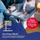 Chicco Next2Me Magic Evo Infant Cosleeping Crib, Compatible with Different Beds, Rocking Mode, Adjustable Height, Sliding Barrier, 4 wheels, Good Air Circulation, Mattress and Bag Included, 0-6 m - 4