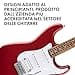 Fender Squier Debut Series HSS Stratocaster Chitarra Elettrica, Chitarra per Principianti, con garanzia di 2 anni, Raso Rosso Dakota - 4