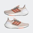 Adidas Ultraboost 22, Zapatillas para Correr Hombre, Aluminia/Naranja Impacto/Negro, 40 2/3 EU - 8